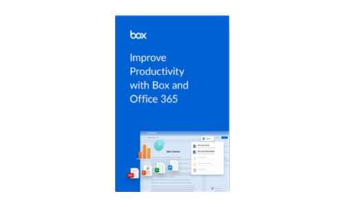 Box 및 Office 365로 생산성을 향상시킵니다