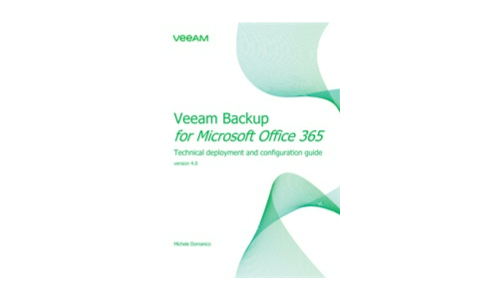 Microsoft Office 365 용 Veeam 백업을위한 기술 배포 및 구성 안내서